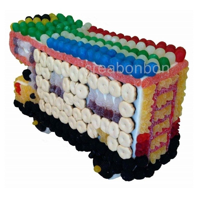 Gâteau de bonbons camping-car