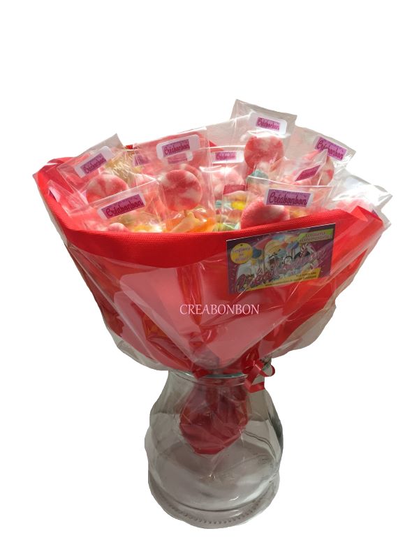 Bouquet de 20 brochettes de bonbons