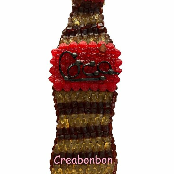 Gâteau de bonbons bouteille coca