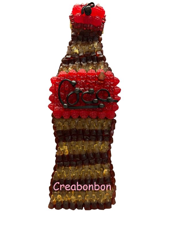 Gâteau de bonbons bouteille coca