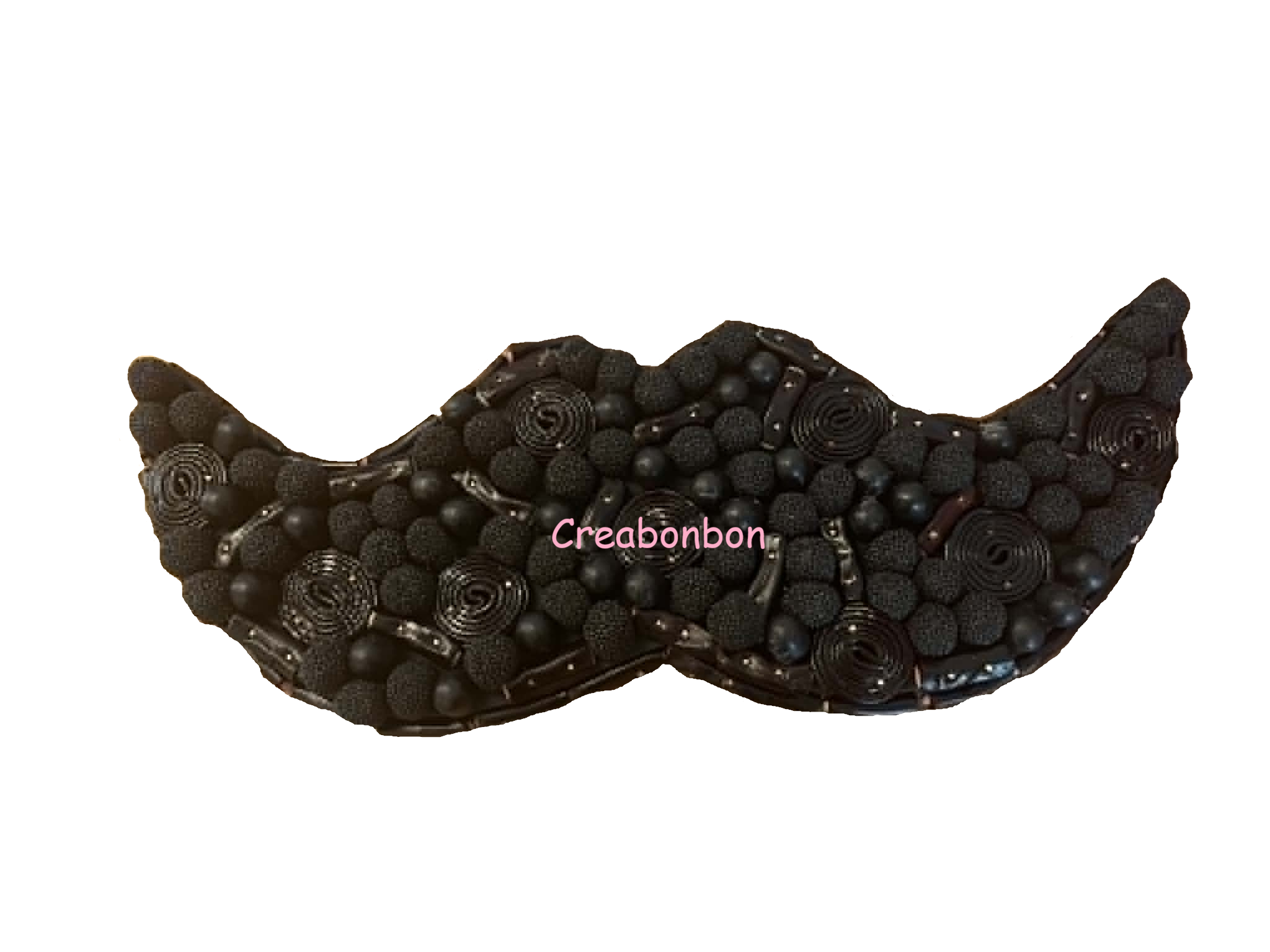 Gâteau de bonbons Moustache